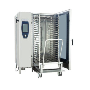Öztiryakiler OKFE 202 C Elektrikli Konveksiyonlu Kombi Fırın 20 GN 2/1 Tepsi Kit Arabalı - 7890.C1.20E21.01