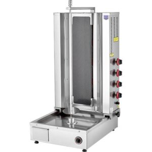 Remta 4 Radyanlı Camlı Alttan Motorlu Gazlı (CE) Döner Ocağı
