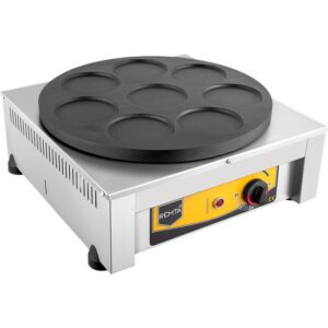 Remta KR6 Krep Pişirici Elektrikli 40 cm Çap Yuvarlak - Görsel 1