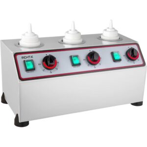 Remta SC4 Elektrikli 3'lü Isıtıcılı Sosluk