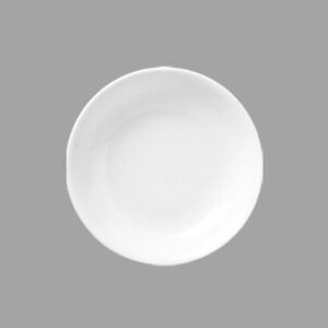 Güral Porselen Horeca White 18 Cm Rölyefli Çukur Tabak – GR18CK