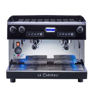 Carimali Nimble Tall Cup Otomatik Espresso Kahve Makinesi, 2 Gruplu, Siyah